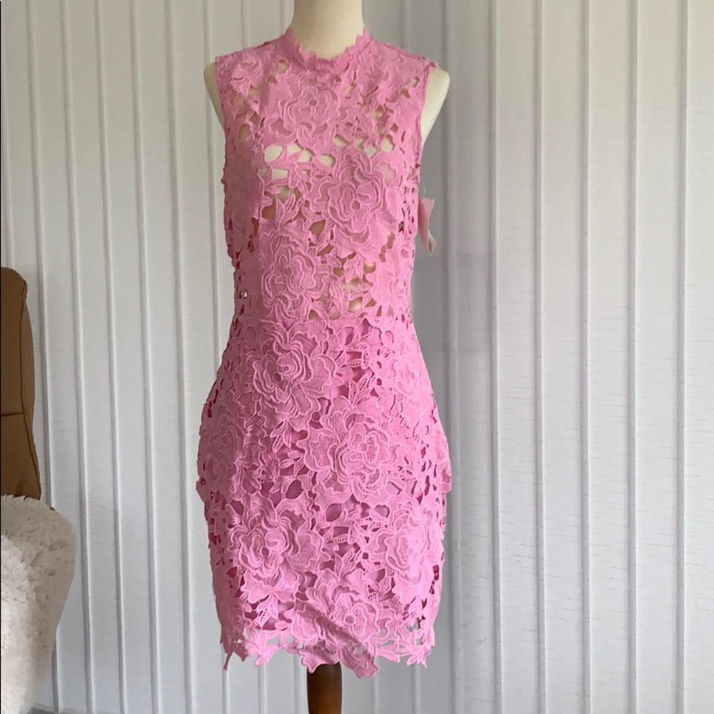 NWT Tobi lace crotchet dress 💗 sz m